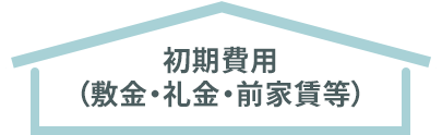 初期費用(敷金・礼金・前家賃等)